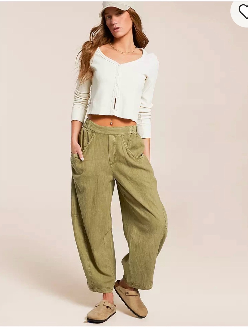 Free People High Road Barrel Pant in Python Women’s S NWT - Picture 2 of 10